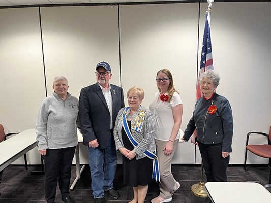 Honorary Partner ceremony for MA VVA Chapter 207 by the MA New Bedford Chapter NSDAR.